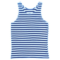 Style soviétique russe hiver TELNYASHKA rayé marine T-Shirt uniforme polaire haut