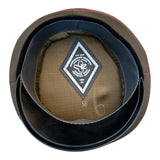 Uniforme soviétique russe, officier du Corps blindé, casquette à visière, insigne de chapeau