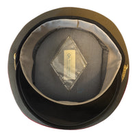 Uniforme soviétique russe, officier du Corps blindé, casquette à visière, insigne de chapeau