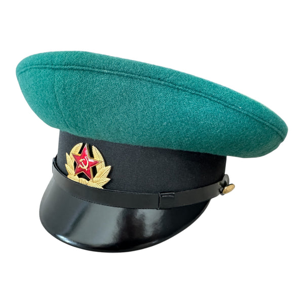Casquette à visière pour troupes frontalières soviétiques, reproduction d'uniforme militaire de l'urss, chapeau à visière