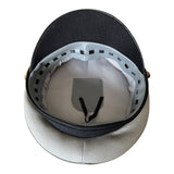 Uniforme d'officier militaire de l'Ukraine post-soviétique, casquette à visière, insigne en métal
