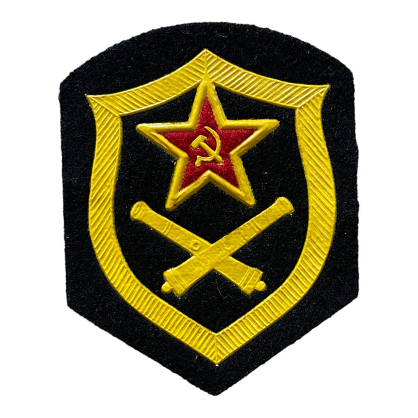 Original URSS Armée Soviétique Artillerie Uniforme Patch Manches Chevron