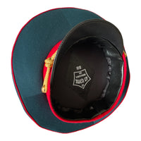 Chapeau à visière uniforme de défilé d'officier de l'armée militaire russe de l'URSS soviétique