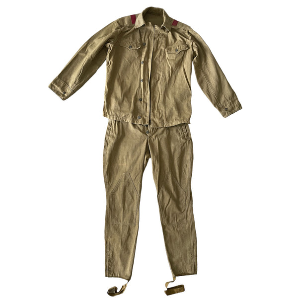 Véritable uniforme de soldat soviétique URSS Afghanistan Veste militaire Pantalon Ensemble Taille S