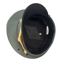 Uniforme d'officier militaire de l'Ukraine post-soviétique, casquette à visière, insigne en métal