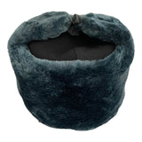 Chapeau Ushanka d'hiver bleu gris de Style armée soviétique, Badge d'aigle russe 