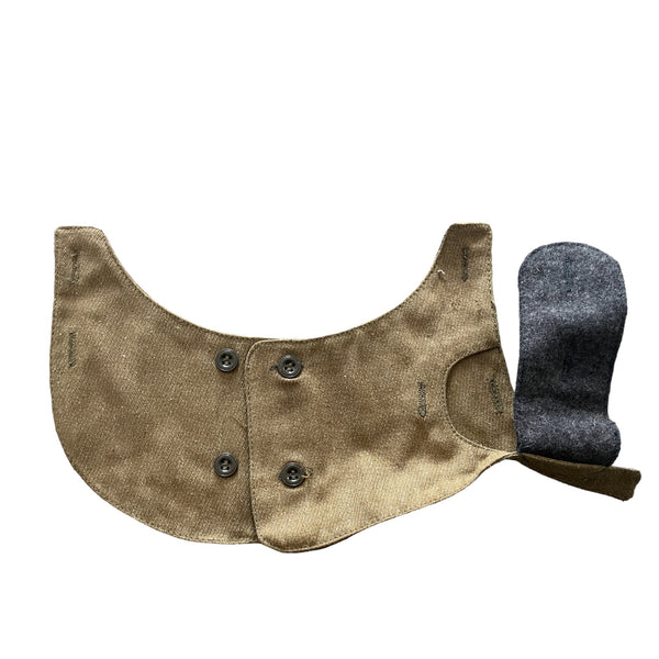 Authentique couverture de protection du visage pour chapeau Ushanka militaire soviétique d’hiver