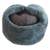 Authentique chapeau d’hiver Ushanka de l’armée russe soviétique avec insigne de soldat
