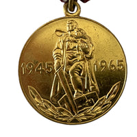 Médaille d'insigne de victoire de l'armée rouge russe soviétique de la seconde guerre mondiale de l'urss, 20 ans