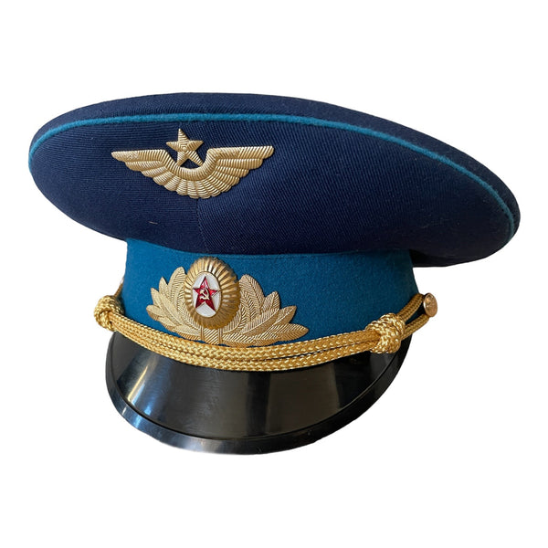 URSS Soviétique Militaire Air Force Adjudant Armée Uniforme Visière Chapeau Casquette