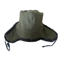 Chapeau Ushanka d'hiver en fausse fourrure grise de Style militaire russe de l'urss, insigne de l'armée soviétique