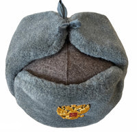 Insigne de chapeau d'hiver en fourrure d'oushanka, militaire soviétique russe, armée de l'urss, cosaque