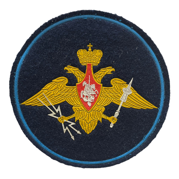 Patch de manche pour uniforme militaire de l'armée russe, Forces de défense aérospatiales russes VKS